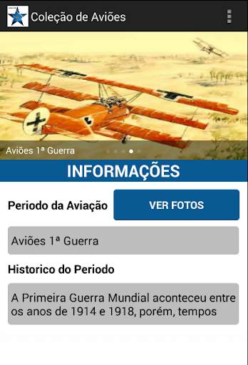 Coleção de Aviões screenshot 1