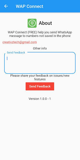 WAP Connect screenshot 1