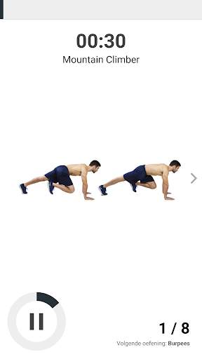 Workouts voor Mannen - Oefeningen voor thuis screenshot 5