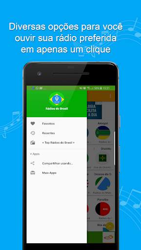 Rádios do Brasil FM & AM - O Melhor APP de Rádios screenshot 1