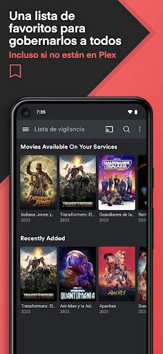 Plex: TV en vivo, pelis y más screenshot 6