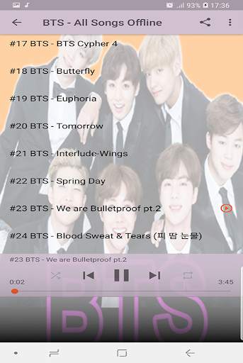 Free BTS Songs Offline screenshot 5
