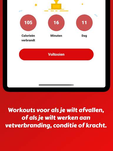 Thuis Afvallen voor Mannen - Fitness Oefeningen screenshot 15