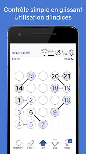 Number Chain - Puzzle logique screenshot 1