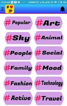 Hashtag For Instagram For Likes And Followers screenshot 2