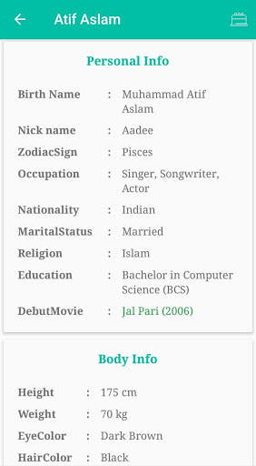 Atif Aslam Songs Lyrics screenshot 5