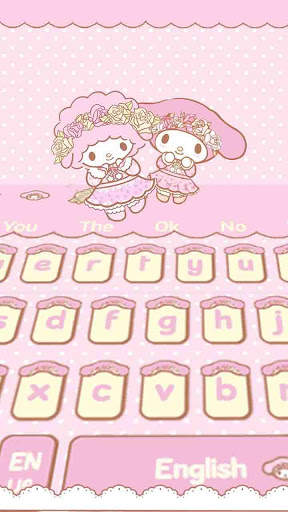 Cute pink Keyboard screenshot 2