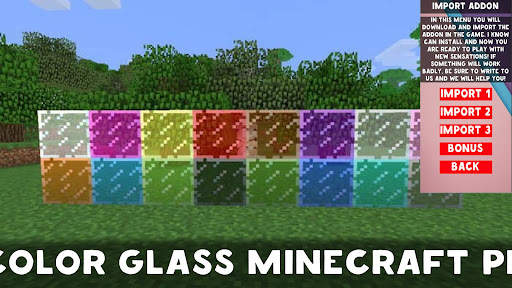 Color Glass Mod for Minecraft screenshot 3