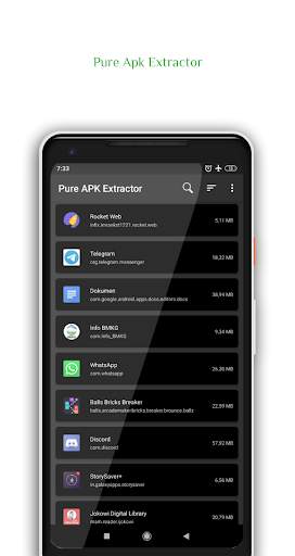Pure Apk Extractor: App Backup screenshot 5