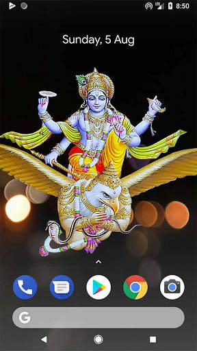 4D Lord Vishnu Live Wallpaper screenshot 3