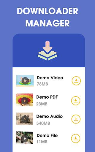 ES Download Manager for Android screenshot 1