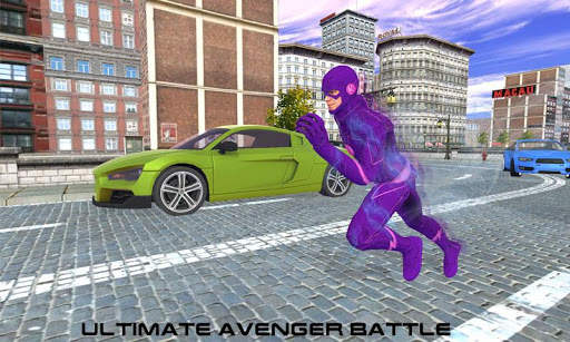 Real Speed Robot Hero: NY Crime City Battle screenshot 1