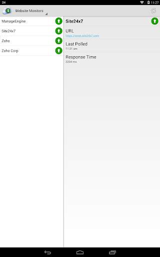 Site24x7 Mobile Network Poller screenshot 5