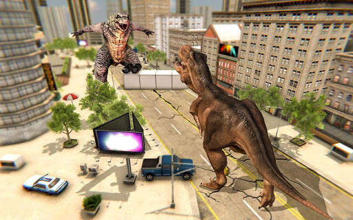 Monster Dinosaur  Rampage : City Attack screenshot 3