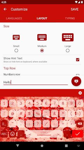 Diamond Heart Keyboard Love screenshot 3