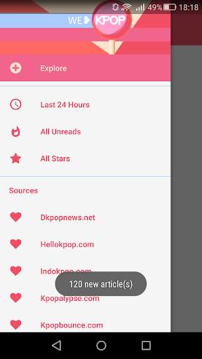 KPOP News screenshot 1