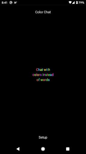 Color Chat screenshot 1