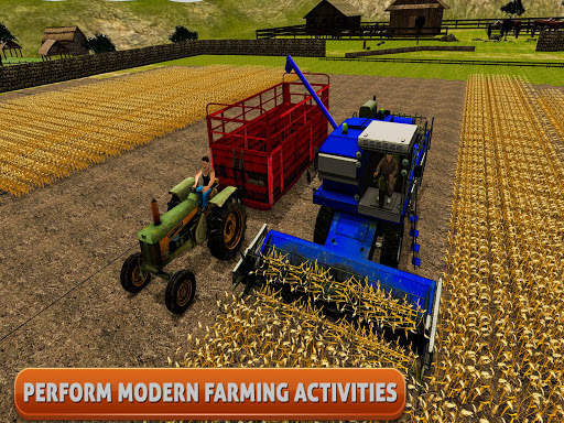 Real Farm Harvester 3D screenshot 2