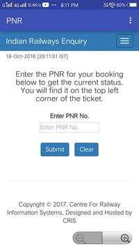 Indian Railways Enquiry screenshot 4