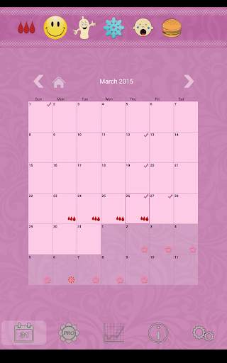 Woman Calendar(free) screenshot 23