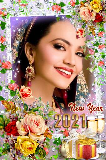 Happy New Year Photo Frame 2021 screenshot 5