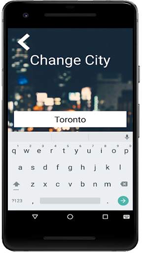 WeatherApp screenshot 2