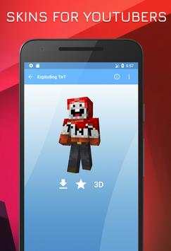 Skins in the World of Youtubers 3D screenshot 3