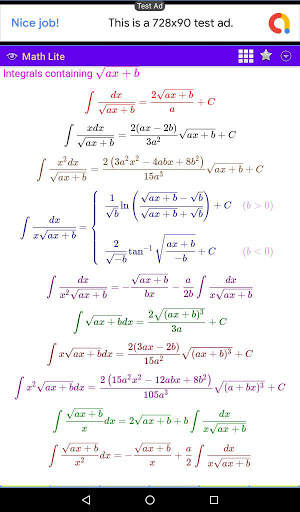 Math Lite: Calculator & Calculus Table screenshot 8