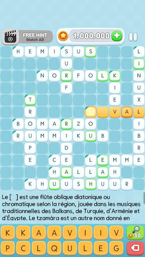 Mots Croisés Quiz screenshot 6