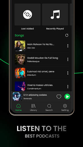 Music Player, Audio Player, mp3 Songs screenshot 5