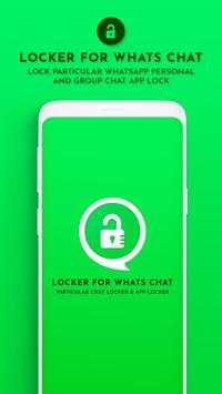 Chat Locker For WhatsApp - Private Chat screenshot 1