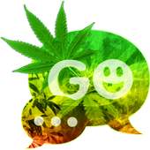 GO SMS Pro Theme Weed Ganja 2.8