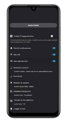 X PLAYER  screenshot 1