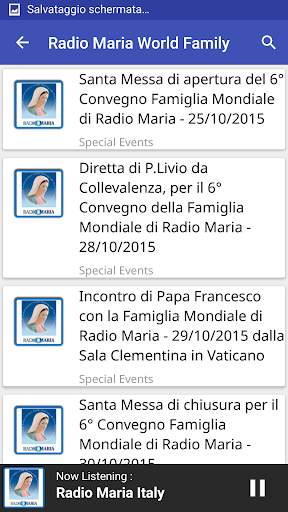 Radio Maria World Family screenshot 11