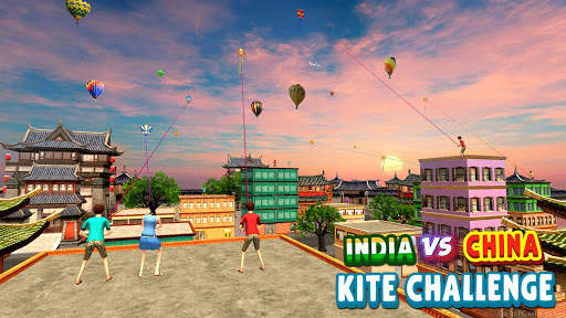 India vs China kite flying game screenshot 3