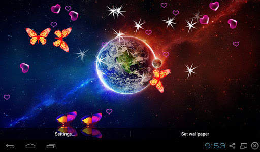 Planet Live Wallpapers - Screen Lock, Sensor, Auto screenshot 5