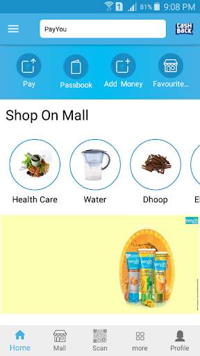 PayYou - mobile shopping app that lets you shop screenshot 2
