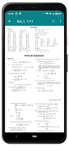 PHYSICS - JEE SOLVED PAPERS screenshot 5