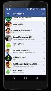 Lite Facebook Messenger Security screenshot 7