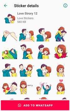 Love Story Stickers screenshot 8
