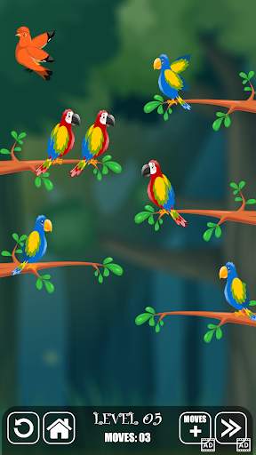 Bird Sorting Fun Puzzle Game screenshot 2