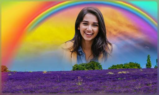 Rainbow Photo Frames 1 تصوير الشاشة