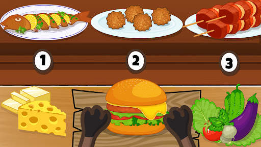 Kids cafe. Funny kitchen game screenshot 5