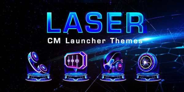 Laser CM Launcher Theme screenshot 6