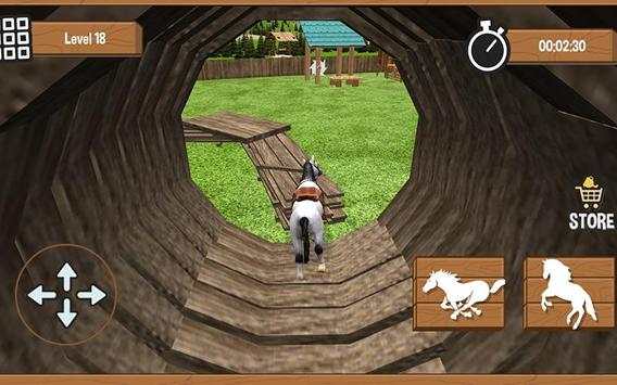 Horse Riding Race 3D screenshot 1