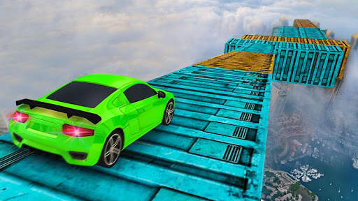Crazy Ramp Car Stunts Racing: Impossible Sky Track screenshot 4