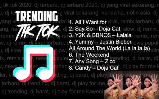 Trending Tictok Top Viral Song 2020 स्क्रीनशॉट 3