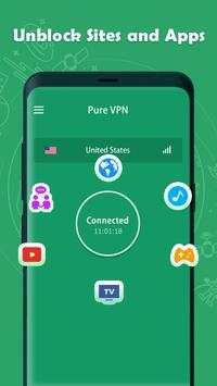 Pure VPN screenshot 1