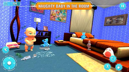 Naughty Virtual Baby Sim Game screenshot 2