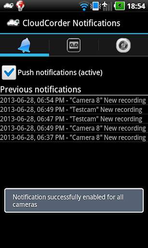 CloudCorder IP Camera Recorder screenshot 3